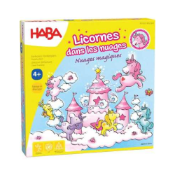Licornes dans les nuages Nuages Magiques - Haba | K'Ado Mino