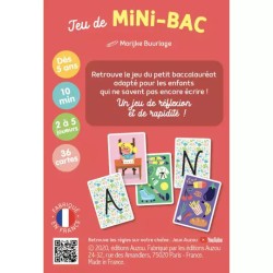 Jeux de cartes - Jeu du mini-bac  "g" comme girafe !