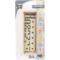 Blister 1 Coffret Bois 28 Dominos | K'Ado Mino