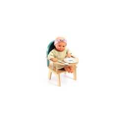 Chaise à barreaux pour poupée Pomea - Djeco | K'Ado Mino