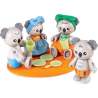 famille éléphant Green Planet Explorers bois | K'Ado Mino