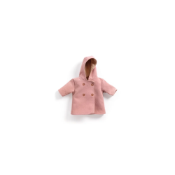Vêtements de poupée manteau à capuche Pomea - Djeco