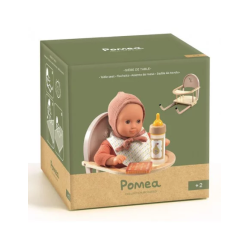 Siège de table pour poupée Pomea - Djeco | K'Ado Mino