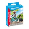 Cyclistes Maman et Enfant Playmobil Special Plus