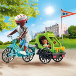 Cyclistes Maman et Enfant Playmobil Special Plus