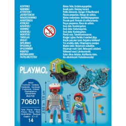 Cyclistes Maman et Enfant Playmobil Special Plus