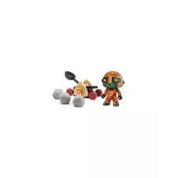 Figurine chevalier Arty Toys Baldy & big paf - Catapulte