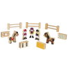 Mini Story - Figurines centre équestre en bois | K'Ado Mino
