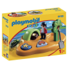 Playmobil 1.2.3 9119 île de pirate | K'Ado Mino