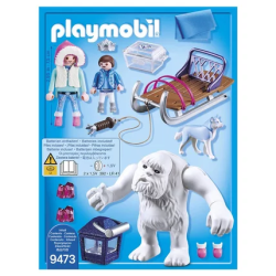 Playmobil Magic Le palais de Cristal 9473 Yéti avec traineau