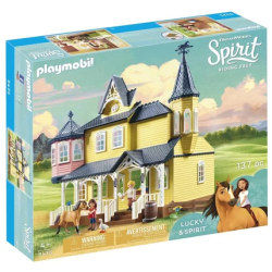 Playmobil Spirit 9475 Maison de Lucky dès 4 ans | Kadomino