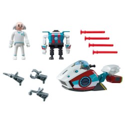 Playmobil Super4 9003 Sky Jet et Docteur X | K'Ado Mino