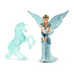 Fée Eyela avec sculpture licorne de glace | K'Ado Mino