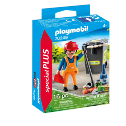 Playmobil Spécial Plus - Agent d'entretien de la voirie
