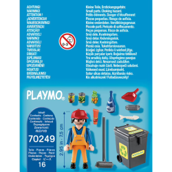 Playmobil Spécial Plus - Agent d'entretien de la voirie