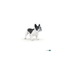 Bouledogue français noir et blanc Papo | K'Ado Mino
