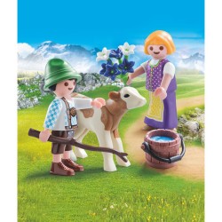 Playmobil Special Plus - Enfants avec veau | K'Ado Mino