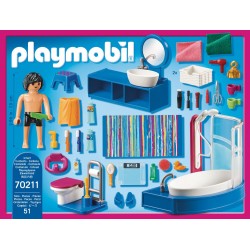 Salle de bain avec baignoire - Playmobil® - La Maison