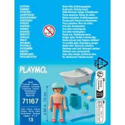 Playmobil® - Homme et baignoire - 71167 - Playmobil® City