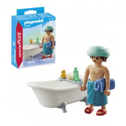 Playmobil® - Homme et baignoire - 71167 - Playmobil® City