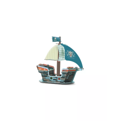Bateau pirate décor Pop to play 3D - Djeco | K'Ado Mino