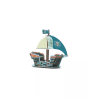 Bateau pirate décor Pop to play 3D - Djeco | K'Ado Mino