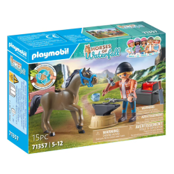 Playmobil Horses of Waterfall - Maréchal-ferrant