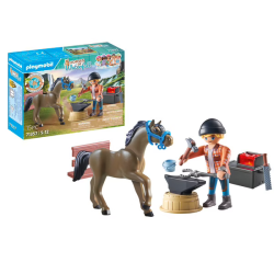 Playmobil Horses of Waterfall - Maréchal-ferrant