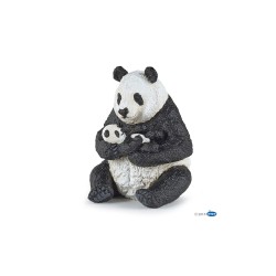 Panda assis et son bébé | K'Ado Mino