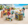 Playmobil My Life - Stand de restauration rapide