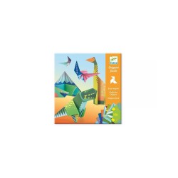 Origami facile dinosaures - Djeco | K'Ado Mino