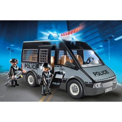 Playmobil City Action - Fourgon de Police avec Sirène et
