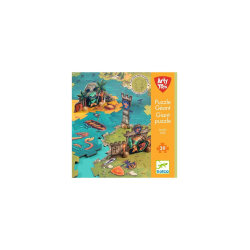 Puzzle géant Bataille 30 pièces - Djeco | K'Ado Mino