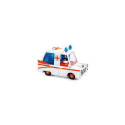 Hurry Ambulance Crazy Motors - Djeco | Voiture en métal