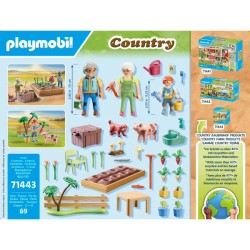 Playmobil Country - Grands-parents et potager | K'Ado Mino