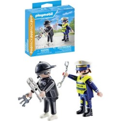 Policier et Bandit Avec Accessoires | K'Ado Mino