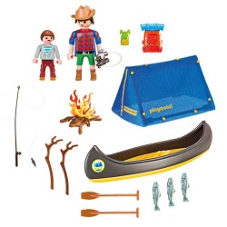 Playmobil City Life - Valisette campeurs | K'Ado Mino