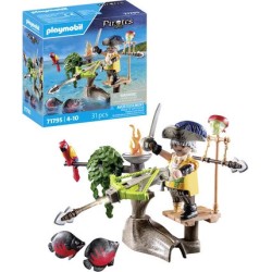 Pirate Avec Arbalete et Poissons A Viser | K'Ado Mino