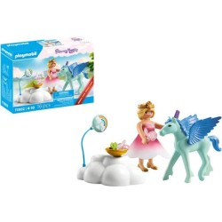 Princesse et Poulain Aile Avec Nuage | K'Ado Mino