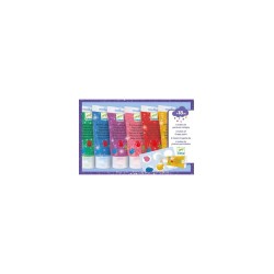 Tubes de peinture à doigts Paillettes - Djeco | K'Ado Mino