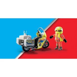 Playmobil City Life - Urgentiste avec moto | K'Ado Mino