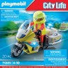 Playmobil City Life - Urgentiste avec moto | K'Ado Mino