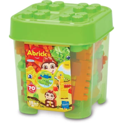 Abrick - Baril Jungle - 70 Pieces | K'Ado Mino