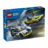 LEGO City 60415 La Course-Poursuite entre la Voiture de Police et la Super Voiture