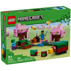 Le jardin des cerisiers en fleurs LEGO Minecraft