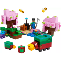 Le jardin des cerisiers en fleurs LEGO Minecraft