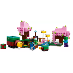 Le jardin des cerisiers en fleurs LEGO Minecraft