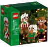 Les décorations pain d’épices LEGO Saisonnier | K'Ado Mino