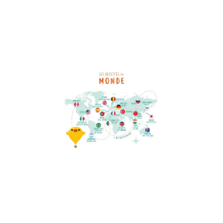 Livre Les Recettes du Monde - Chefclub Kids | K'Ado Mino