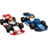 Voitures de course de F1 Williams Racing et Haas F1 LEGO